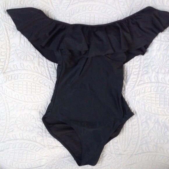 Old Navy off shoulder swimsuit - Picture 3 of 8